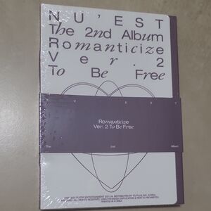 NU'EST The 2nd Album Romanticize Ver. 2 To Be Free Sealed